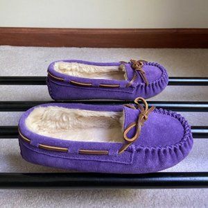 Kids Suede Moccasins - NEW